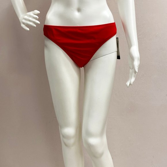 ABS Allen Schwartz Red Bikini Bottom - Picture 3 of 8
